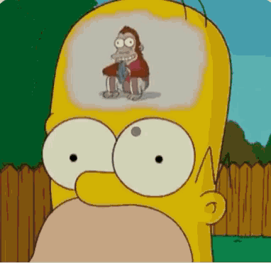 Homer Simpsons Monkey GIF - Homer Simpsons Monkey Solano ...
