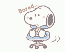 Snoopy Bored GIF - Snoopy Bored GIFs
