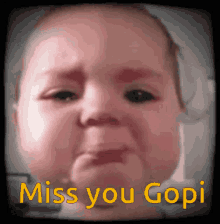 gopi missing you oscar gopika crying baby