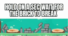 angry birds brick break