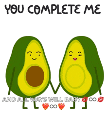 Valentines Day Love You GIF - Valentines Day Love You Avocado GIFs