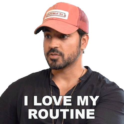 I Love My Routine Gautam Gulati Sticker - I Love My Routine Gautam Gulati Pinkvilla Stickers