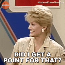 Did I Get A Point For That Buzzr GIF - Did I Get A Point For That Buzzr Did I Earn A Point GIFs