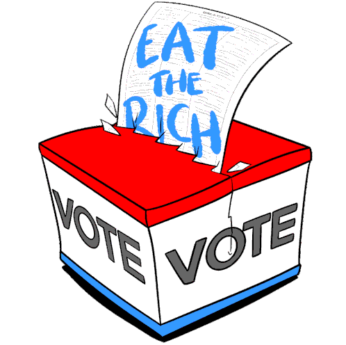 Election Season Capitalism Sticker