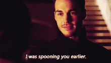 I Was Spooning You Earlier Kai Parker GIF - I Was Spooning You Earlier Kai Parker The Vampire Diaries GIFs