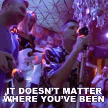 It Doesnt Matter Where Youve Been Ryan Locke GIF - It Doesnt Matter Where Youve Been Ryan Locke Seaway GIFs