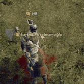a screenshot of a video game with kaybet #freelmamoglu written on the bottom