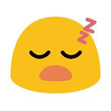 asleep tired