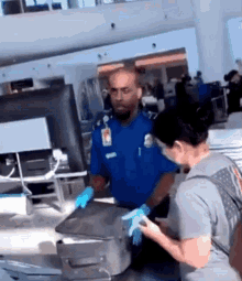 Airport Checking In GIF - Airport Checking In Tsa GIFs