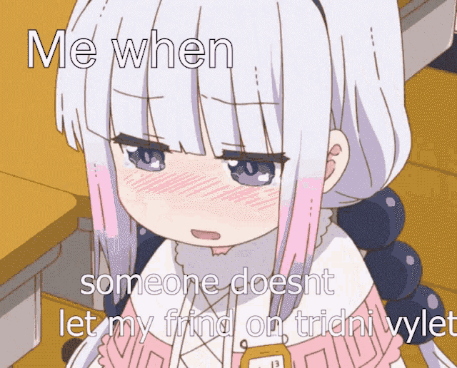 Sad anime girl smilingcrying  blank templates in comments   rMemeTemplatesOfficial