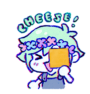 Basil Cheese Sticker - Basil Cheese Omori Stickers