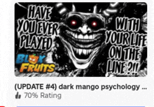 a screenshot of a youtube video titled dark mango psychology