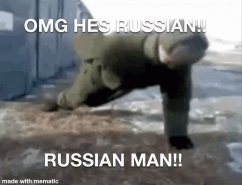 russian man meme