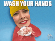 Wash Your Hands Wash GIF - Wash Your Hands Wash Clean Hands GIFs