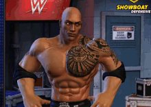the rock animated