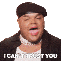 I Can'T Trust You Kandy Muse Sticker - I Can'T Trust You Kandy Muse Rupaul’s Drag Race All Stars Stickers