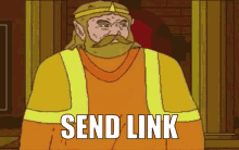 King Harkinian Send Link GIF - King Harkinian Send Link Zelda Wand Of Gamelon GIFs
