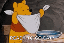 Food Winnie The Pooh GIF - Food Winnie The Pooh Ready To Eat GIFs