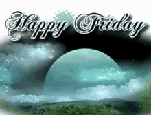 Happy Friday Sky GIF - Happy Friday Sky Glitter GIFs