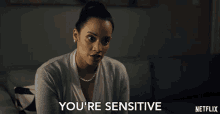 Youre Sensitive Beatrice GIF - Youre Sensitive Beatrice Russian Doll GIFs