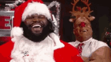 Ho Ho Ho Laughing So Hard GIF - Ho Ho Ho Laughing So Hard Santa GIFs