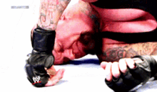 Undertaker Taker Hurt GIF - Undertaker Taker Hurt Taker Tired GIFs