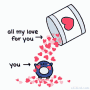 Love All My Love For You GIF - Love All My Love For You Hearts GIFs