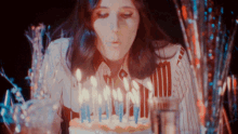 Blow Out The Candles Farah James GIF - Blow Out The Candles Farah James Valley GIFs