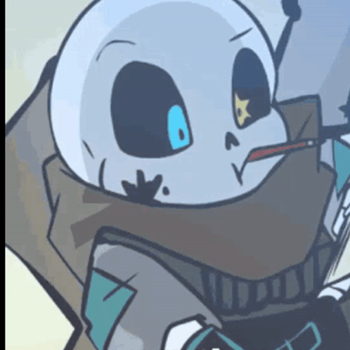 Ink Sans Different Facial Expressions GIF