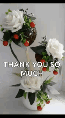 Thank You Flowers GIF - Thank You Flowers Sparkles GIFs