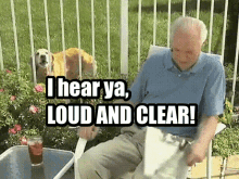 Loud And Clear Conversation GIF - Loud And Clear Conversation Mans Best Friend GIFs