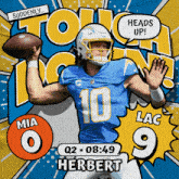 Los Angeles Chargers (9) Vs. Miami Dolphins (0) Second Quarter GIF - Nfl National Football League Football League GIFs