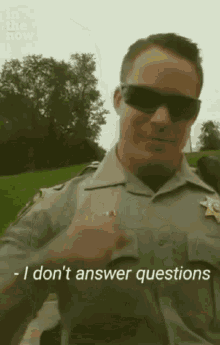 I Dont Answear Questions Police GIF - I Dont Answear Questions Police GIFs