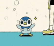 Piplup Step GIF - Piplup Step Dance GIFs