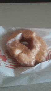 Tim Hortons Sour Cream Glazed Donut GIF - Tim Hortons Sour Cream Glazed Donut Donuts GIFs