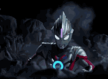 Kau Bisa Lari Tapi Tak Bisa Bersembunyi GIF - Ultra Fight Orb Ultraman Orb Nongol GIFs