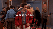 Icarly Gibby GIF - Icarly Gibby War Is Whack GIFs