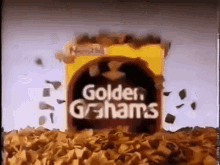 golden grahams nestle cereal breakfast 90s