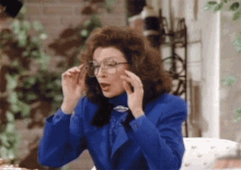 thats because you have pms julia sugarbaker dixie carter glasses off time of the month