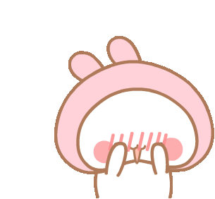 Shy Cute Sticker - Shy Cute Bunny Stickers