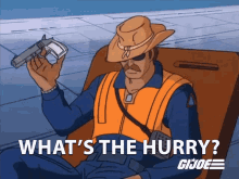 Whats The Hurry Wild Bill GIF