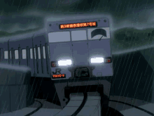 evangelion rain train sad cyberpunk