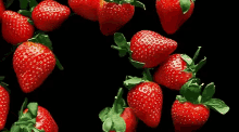 Strawberries Food GIF