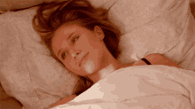 Amy Raudenfeld In Bed GIF - Fakingit Amyraudenfeld Ritavolk GIFs
