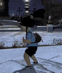 Ffxiv Lalafell GIF - Ffxiv Lalafell Backpack GIFs
