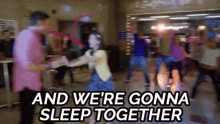 And We'Re Going To Sleep Together - Community GIF