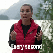 Every Second Counts In This Courtney Copoc-hopkins GIF - Every Second Counts In This Courtney Copoc-hopkins Canada'S Ultimate Challenge GIFs