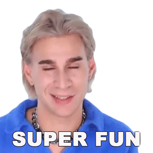 Super Fun Brad Mondo Sticker - Super Fun Brad Mondo Really Fun Stickers