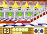 a video game with the number 03 on the bottom right