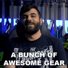 A Bunch Of Awesome Gear Andrew Baena GIF - A Bunch Of Awesome Gear Andrew Baena A Ton Of Excellent Equipment GIFs